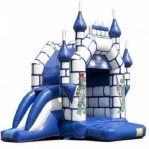 Springkussen Paleis met glijbaan 4x4.5m huren